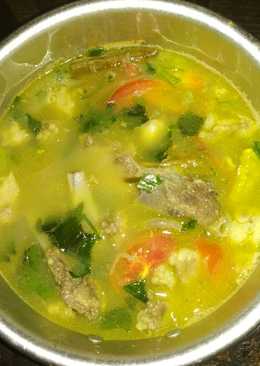 Soto kambing ala bunda derrell, #kita berbagi