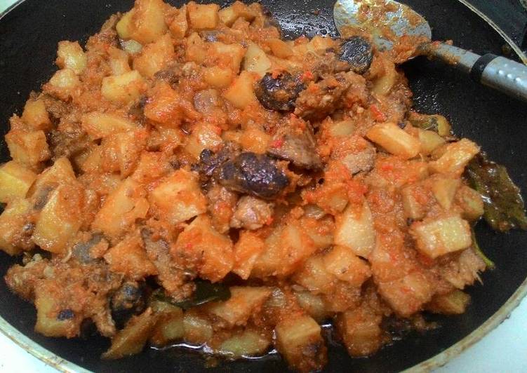gambar untuk resep makanan Sambal goreng kentang & ati ampela