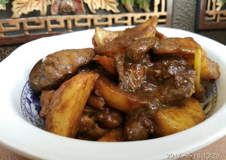 Resep Semur Hati Ampela Ayam & Kentang By Tikka Royce