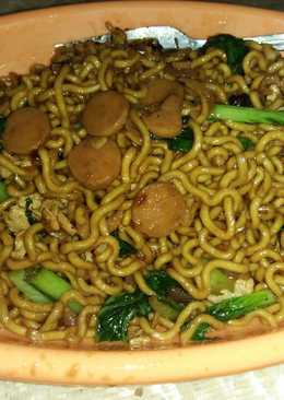 Mie goreng sosis gampang