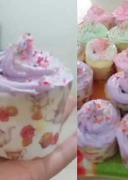 Perdana buat cupcake kukus