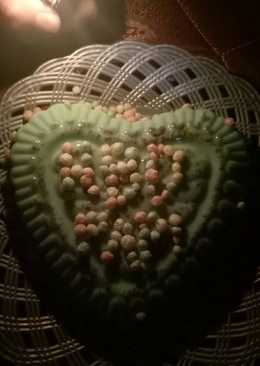 Pudding pandan susu