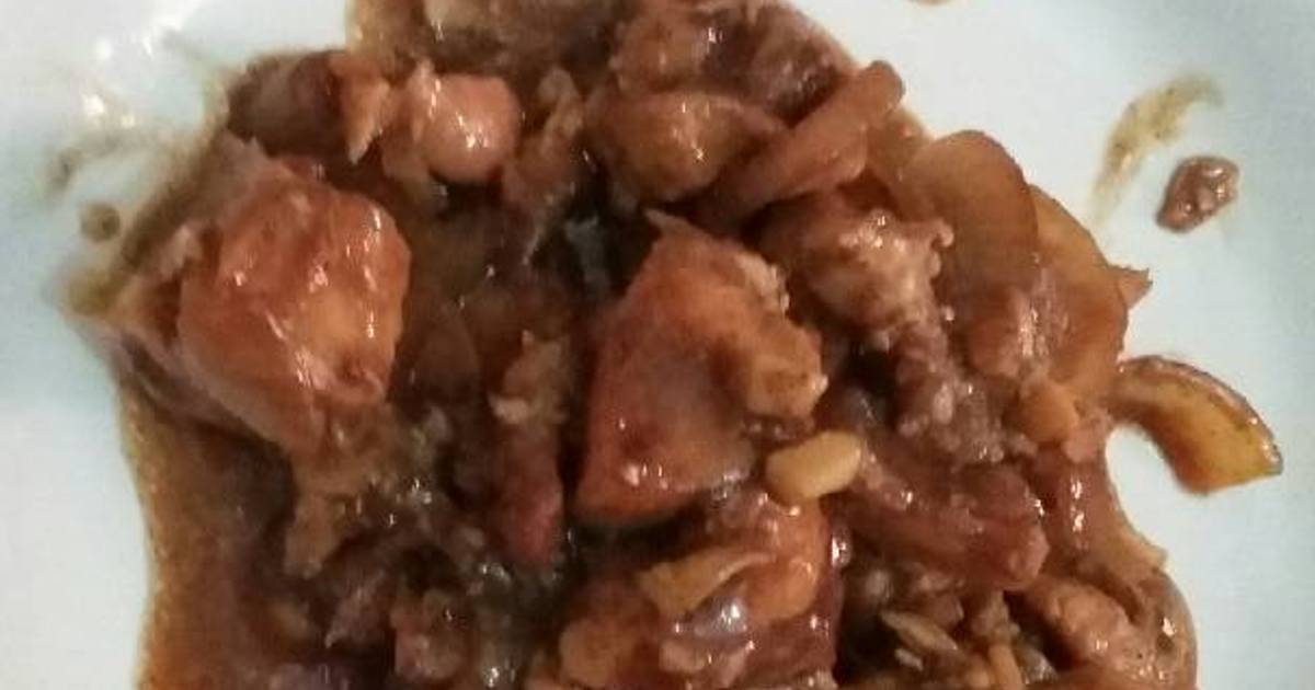 Resep Chicken teriyaki ala Syarafina R Putri