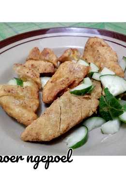 Pempek Nasi campur Teri Medan