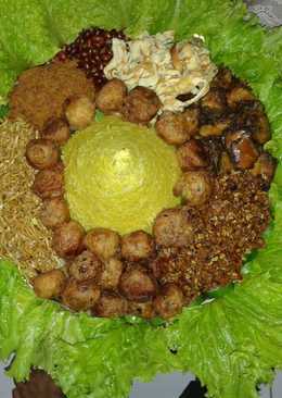 Nasi kuning ulang tahun