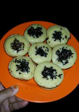 Kue pukis keju + coklat bulat