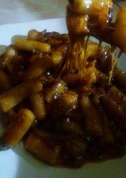 Homemade tteokbokki cita rasa Indonesia