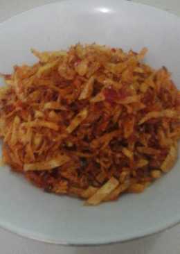 Bencokk..(kentang kering balado)