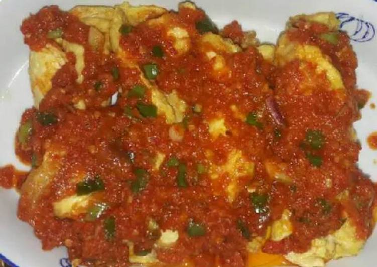 resep Balado telur dadar