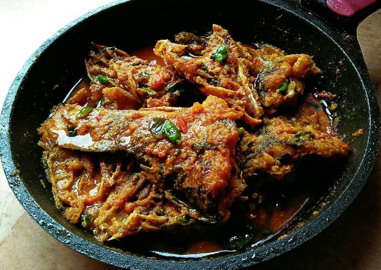 resep Ikan mas bumbu kuning