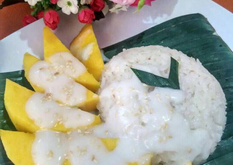 resep makanan Mango Sticky Rice