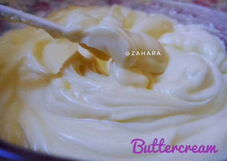 resep masakan Buttercream Margarin