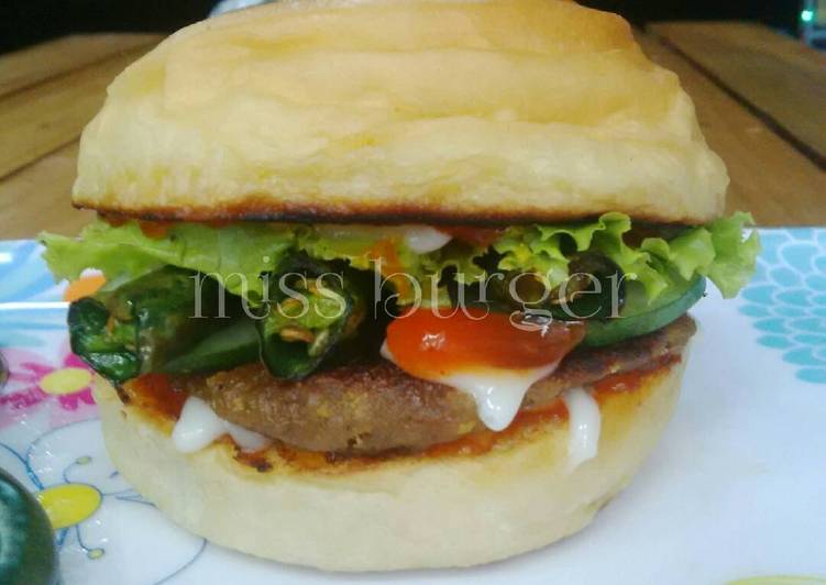 Resep Burger mumer By miss burger