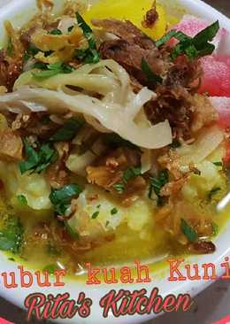 Vegetarian Bubur kuah kuning