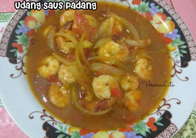 gambar untuk resep Recook Udang Saus Padang