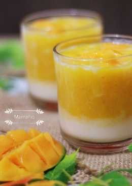 Manggo Smoothies with Yoghurt