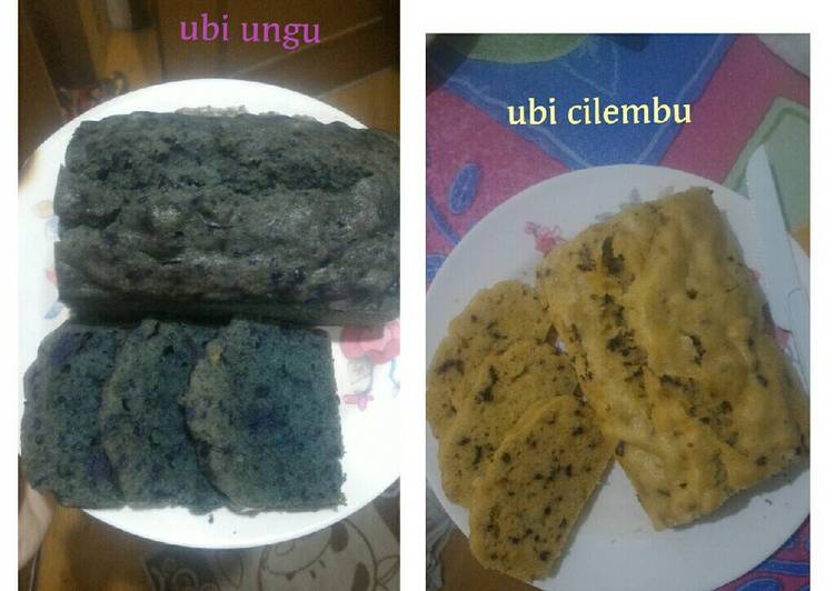 gambar untuk resep Bolu kukus ubi ungu & cilembu