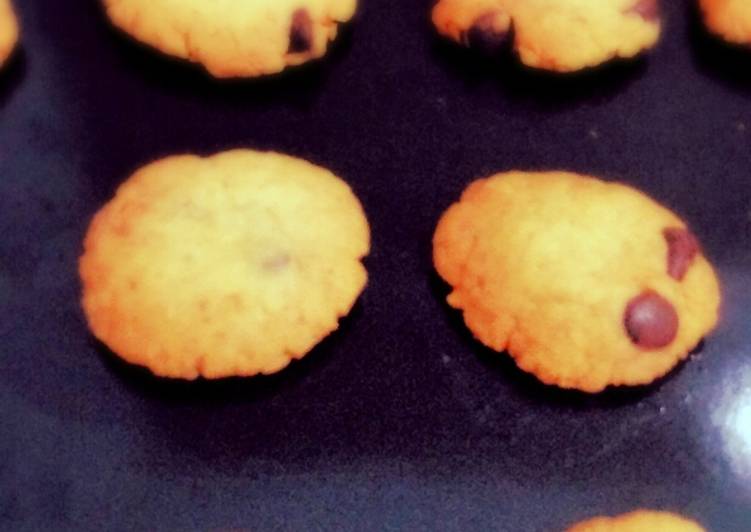 Resep Chocochip Cookies Crunchy Less Sugar Karya Anjang Yudistri