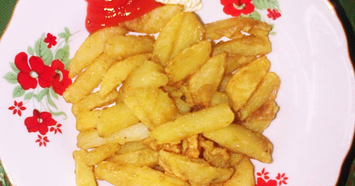  Kentang  goreng  crispy  59 resep  Cookpad