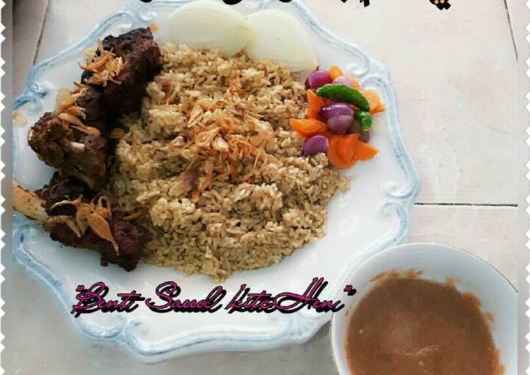 resep makanan Nasi Mandi bent saed kitchen versi 2
