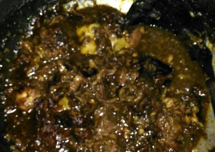 gambar untuk resep makanan Sop kental kepala kambing