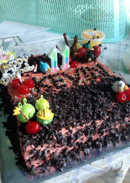 Kue ulang tahun angry birds