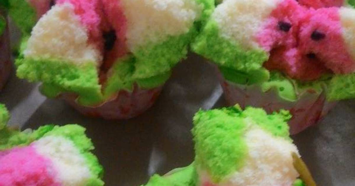 Resep Bolu kukus semangka