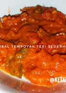 Sambal Tempoyak Teri Sederhana