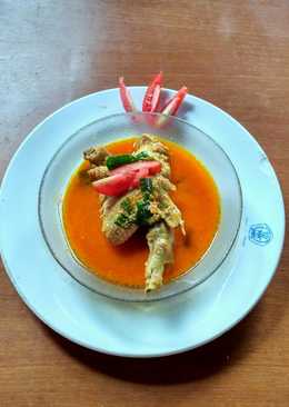 Ayam kuah kuning pedas made by diandra