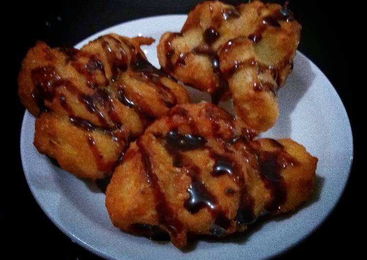 resep Pisang Goreng Keju-Susu