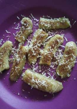 Pisang bakar keju #cemilan 1y+