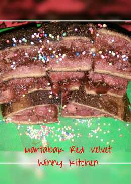 Martabak red velvet lumer