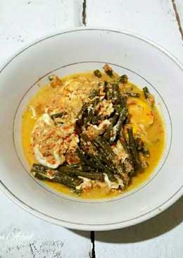 Gulai Telur dan Kacang Panjang