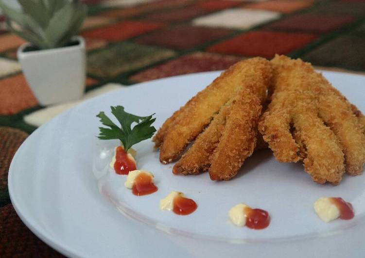 resep lengkap untuk Pisang Goreng Kipas Pasir