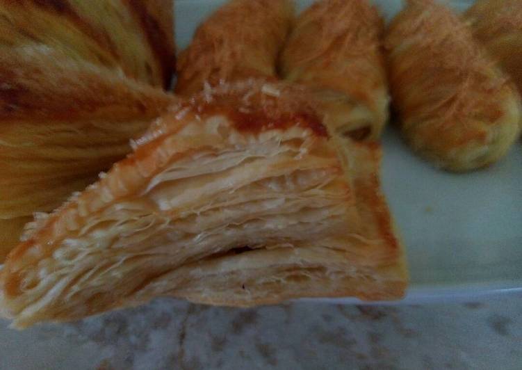 cara membuat Puff Pastry Anti Gagal