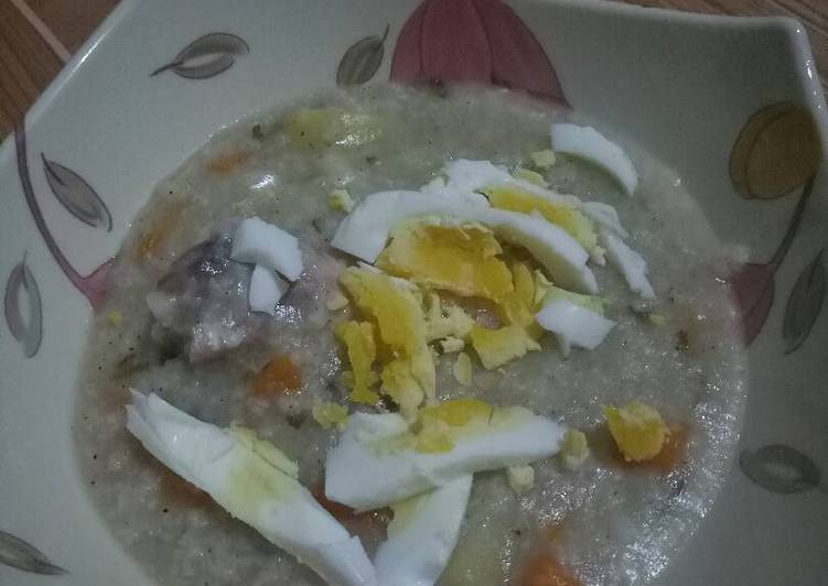 cara membuat Bubur Ayam Banjar