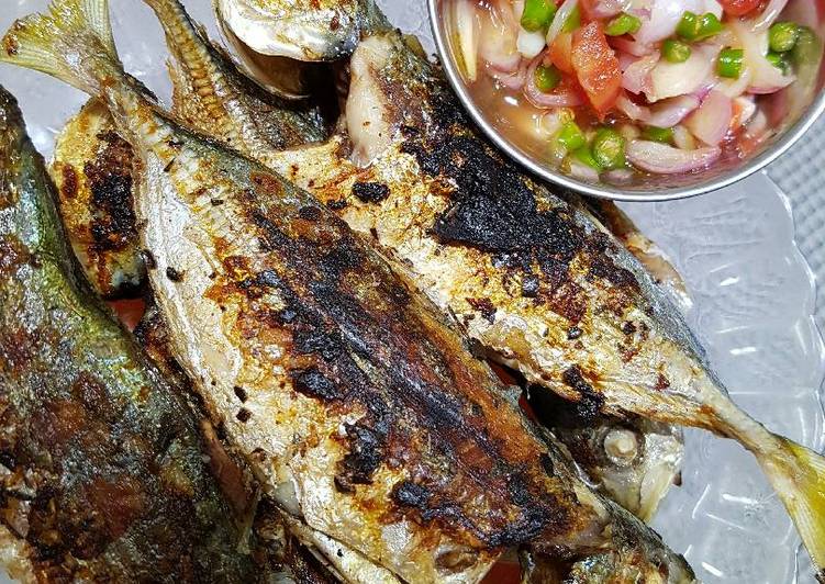 resep Ikan Bakar Happy Call + Sambal Matah