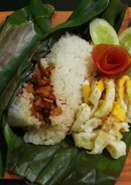 Nasi Bakar T2 (Teri Tempe)
