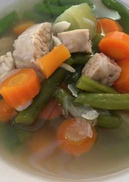 Sayur Bening Campur Tempe