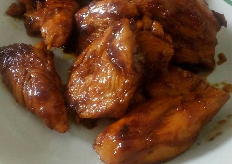 Resep Dada ayam Bakar madu Kiriman dari Ritha likopena