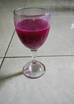 Juice buah naga