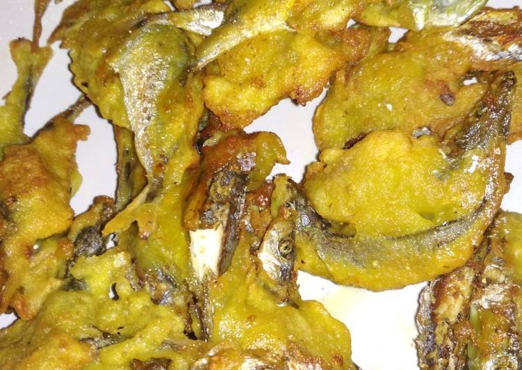 gambar untuk resep makanan Perkedel ikan lajang kecil simple