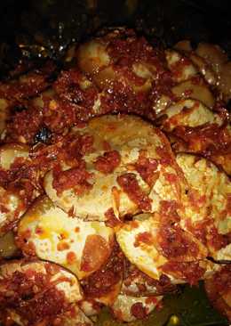 Jengkol sambal bawang terasi pedasss