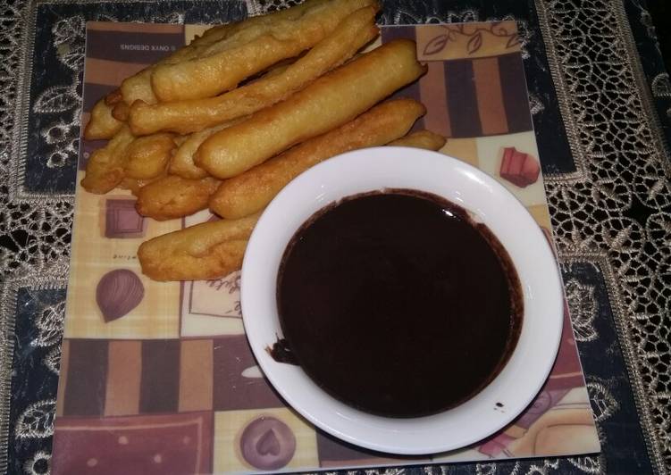 cara membuat Churros