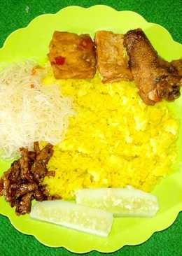 Nasi Kuning Rice Cooker simple punel enaaak ðŸ˜˜