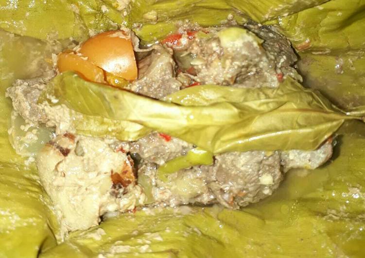 resep makanan Garang Asem Daging Kerbau #kitaberbagi