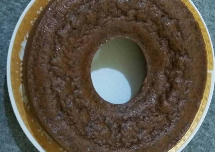 resep lengkap untuk Bolu pisang capucino kukus