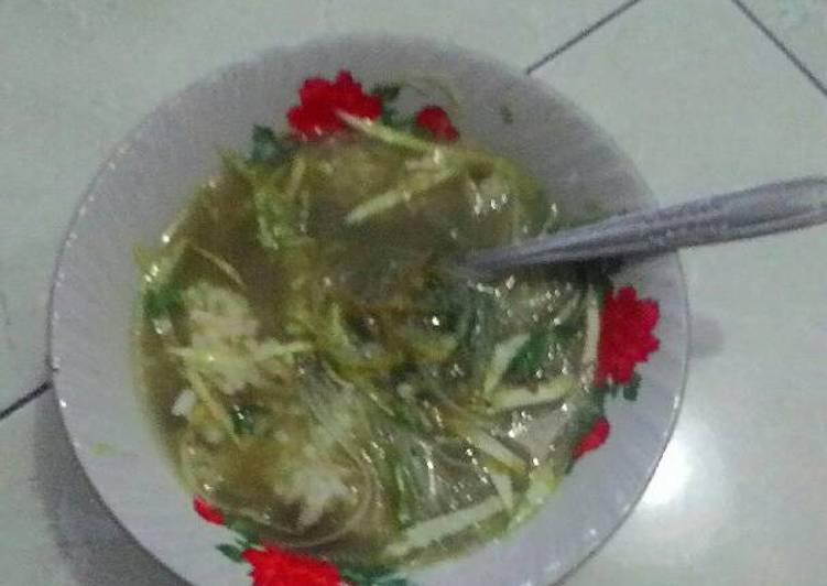 resep makanan Cara membuat soto ayam tanpa penyedap rasa