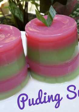 Puding susu simple