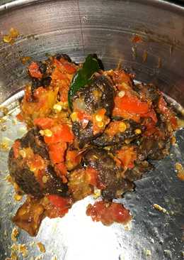 Daging balado kentang